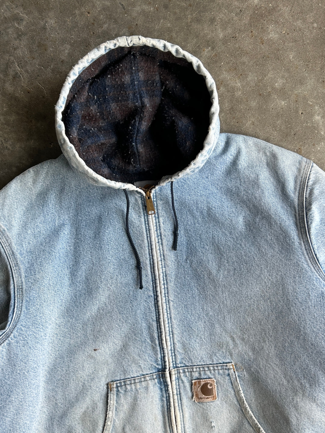 Vintage Denim Carhartt Hooded Jacket™