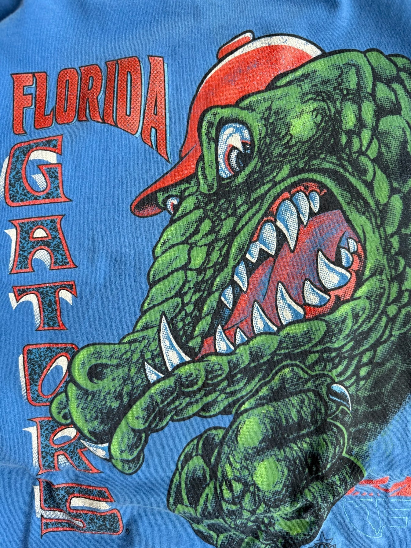 Vintage Single Stitch Faded Florida Gators Graphic Tee