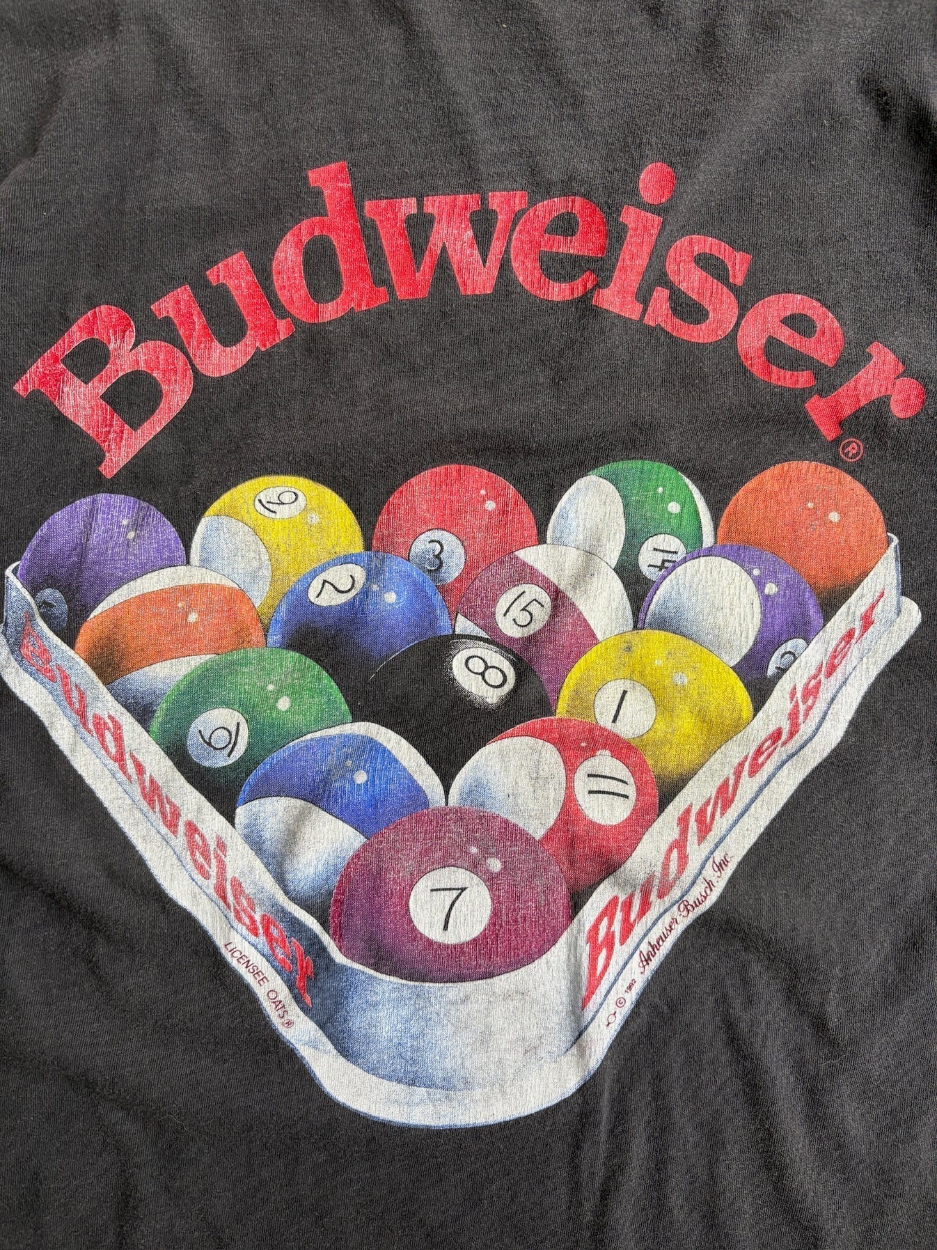 Vintage Single Stitch Budweiser Graphic Tee