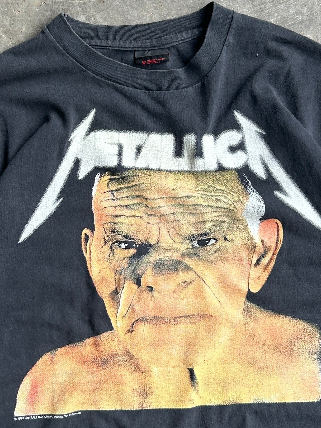 Vintage Off to Never Never Land Metallica Tee
