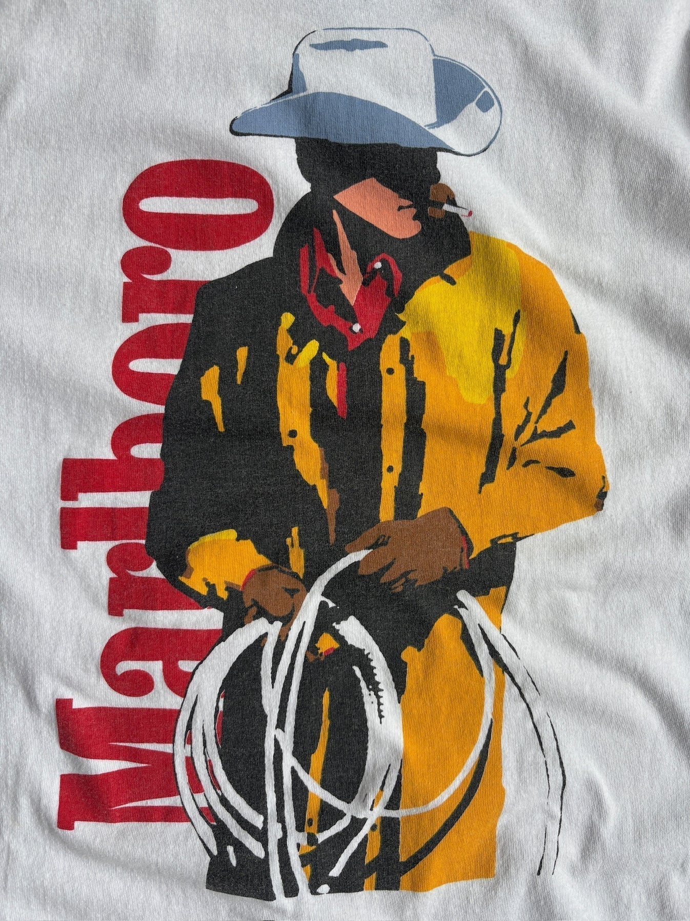 Vintage Single-Stitch Marlboro Cowboy Tee