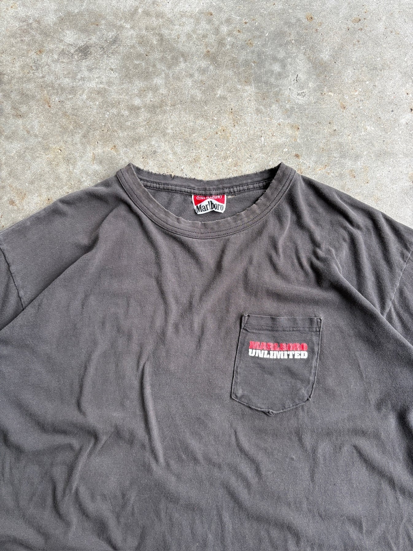 Vintage Faded Marlboro Unlimited Graphic Tee