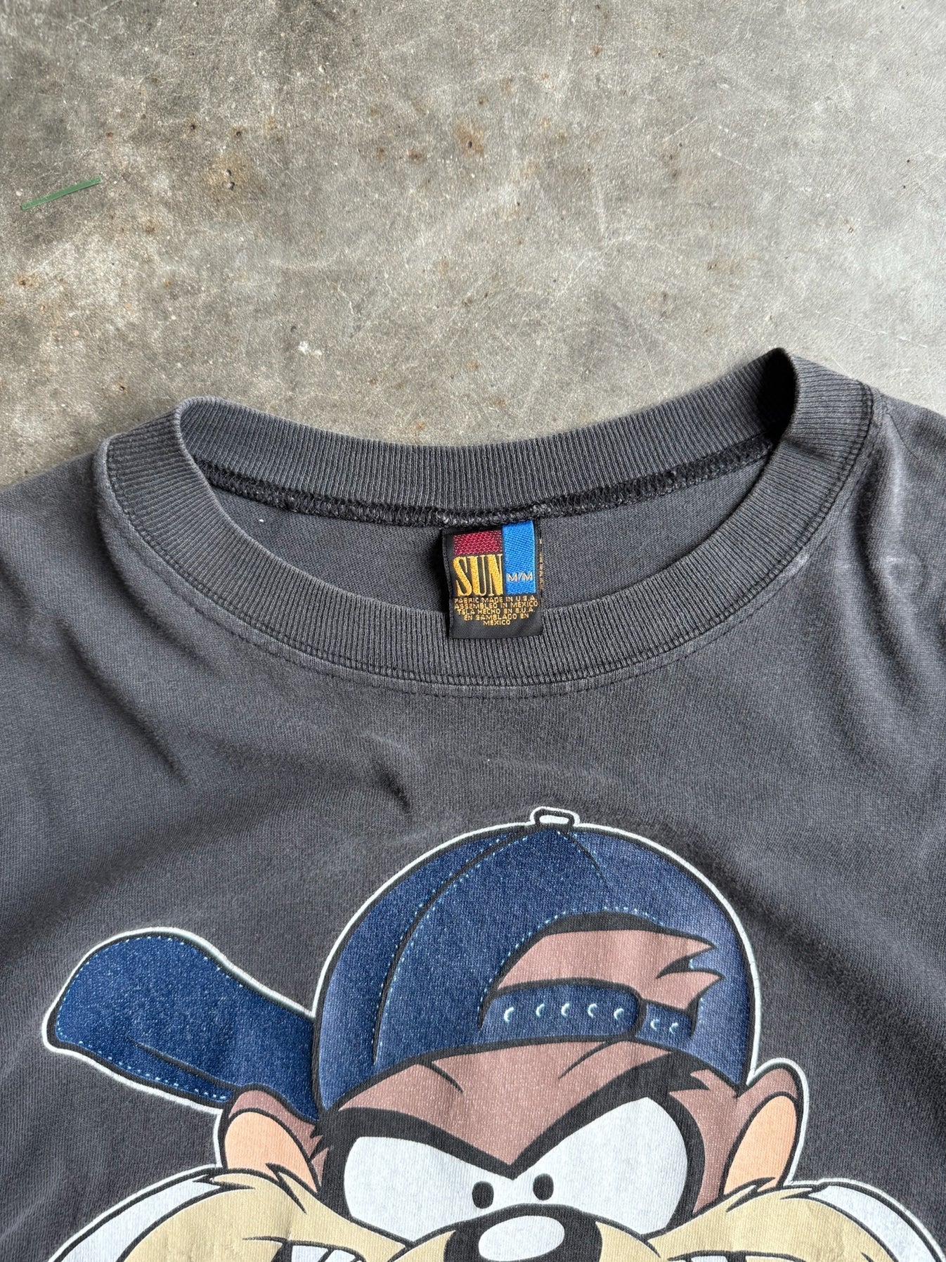 Vintage Faded Yankees Looney Distressed Tee