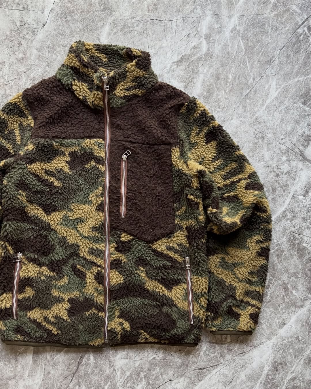 Vintage Camo Fleece Jacket™
