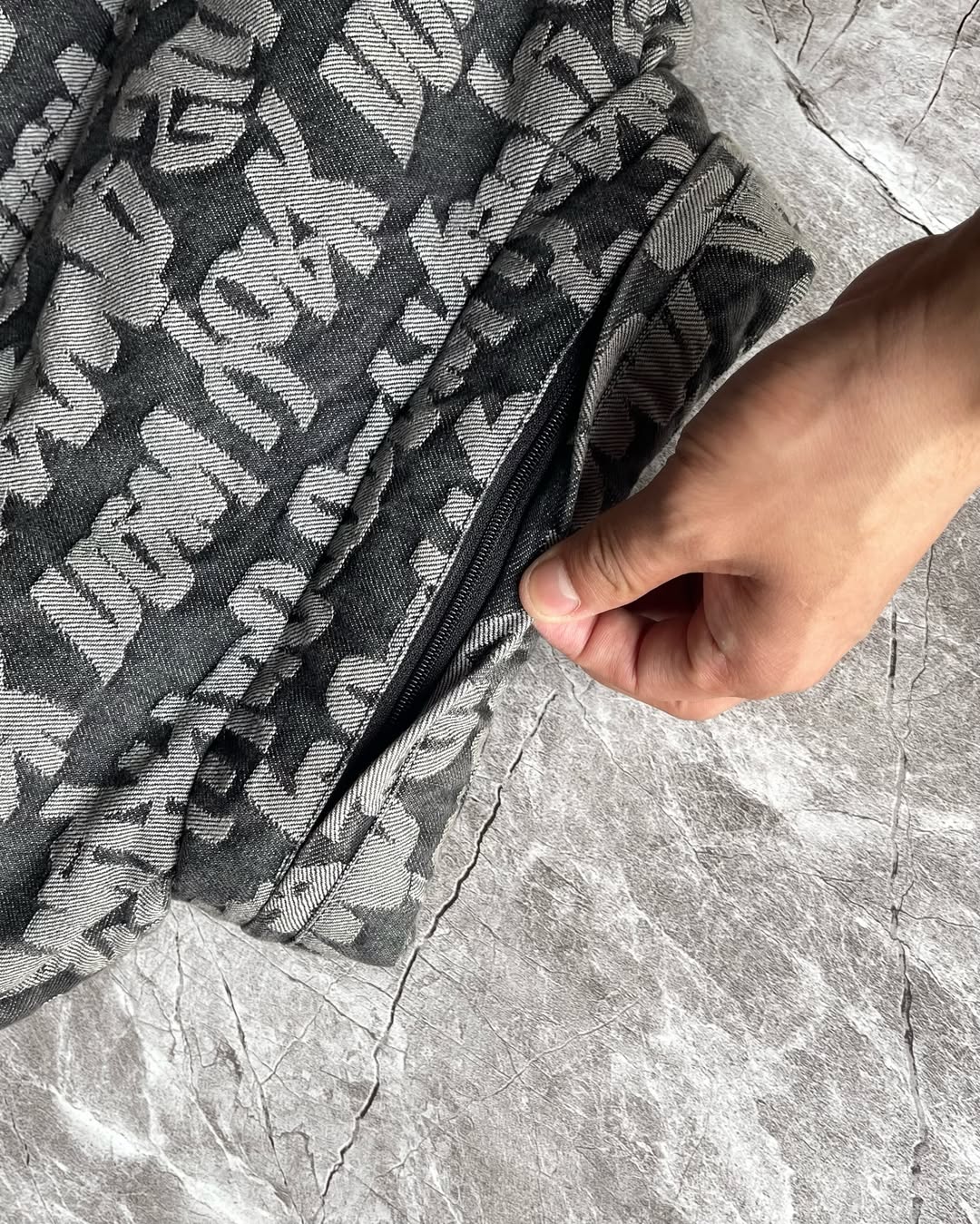 Vintage Jacquard Puffer Down Jacket™